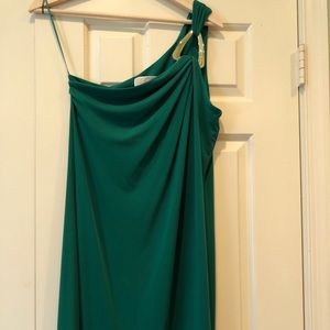 One shoulder emerald creek cocktail dress
